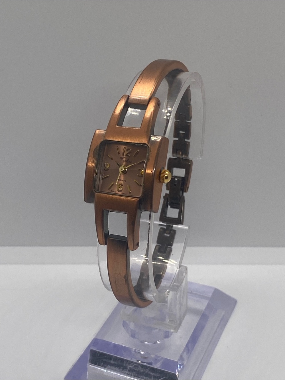 Cachet Copper-Tone Women's Bracelet Watch